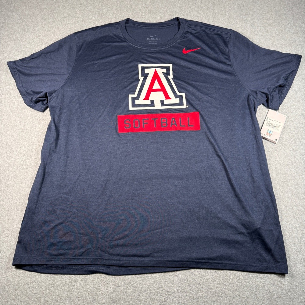Nike Arizona Wildcats Softball Dri-FIT Legend SS Tee Navy Blue 3XL M21418